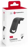 Auto telefonihoidik Forcell F-Grip Carbon B060 &otilde;huava must
