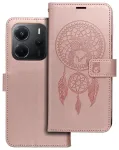 MEZZO Book case for XIAOMI Redmi Note 14 5G dreamcatcher rose gold