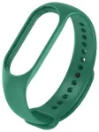 Fusion Accessories Wave nutikella rihm Xiaomi Mi Band 7 jaoks | silikoonist | roheline