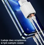USAMS T46 v&otilde;rgulaadija | 33W | PD3.0, QC3.0 | USB-C, USB-A | must