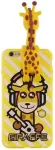 Fusion Giraffe telefoni &uuml;mbris iPhone X | iPhone XS kollane (kaelkirjak)
