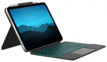 Typecase Folio Duo klaviatuuriga &uuml;mbris iPad Air 11" M2 2024 / M3 2025 / M4 2026 jaoks, must