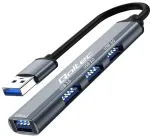 Qoltec 4-in-1 jaotur USB-A kuni 4x USB 3.0