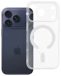 Vāciņ&scaron; iPhone 17 Pro / 18 Pro Clear Case 2 mm Mag Cover saderīgs ar MagSafe (kameras aizsardzība) caurspīdīgs