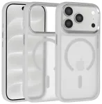 Liavec Cloudy Case with Metal Camera Frame telefoni &uuml;mbris iPhone 18 Pro Max | iPhone 17 Pro Max hall