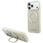 Karl Lagerfeld Ring Stand 360 Saffiano Classic Logo telefoni &uuml;mbris alusega ja MagSafe toega iPhone 18 Pro Max | iPhone 17 Pro Max