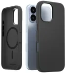 Araree Typo Skin M telefoni&uuml;mbris MagSafe toega, iPhone 17, must