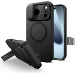 TECH-PROTECT KEVLAR AURA telefoni&uuml;mbris MagSafe toega Apple iPhone 17 Pro jaoks, must