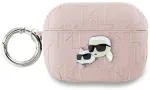 Karl Lagerfeld KLAP2PGKCPP AirPods Pro 2 (2022|2023) &uuml;mbris roosa Monogram Karl & Choupette Head