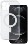 TEL PROTECT MagSilicone telefoni &uuml;mbris MagSafe toega iPhone 12 Pro Max l&auml;bipaistev