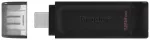 Kingston m&auml;lupulk 128GB USB-C DT70 must
