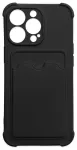 Card Armor raamatut&uuml;&uuml;pi telefoni &uuml;mbris iPhone 12 Pro Max must