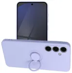 Silicone telefoni &uuml;mbris alusega Samsung Galaxy S24 FE (S721) lilla