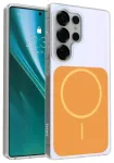Etteri Hidden Pearl Epoxy Mag telefoni &uuml;mbris Samsung Galaxy S25 Ultra (S938) oranž