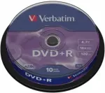 DVD+R AZO Verbatim toorikud 4.7GB 16x 10-ne spindlis