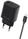 Beline BLNCB20L seinalaadija | 20W | PD 3.0 | USB-C, Lightning | Lightning kaabel komplektis | must