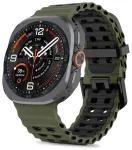 Tech-Protect IconBand Pro nutikella rihm Galaxy Watch Ultra 1/2 (47 mm) jaoks | roheline/must
