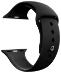 Riff Classic silikoonist rihm-k&auml;ev&otilde;ru Apple Watch seeriale 42 / 44 / 45 mm Must