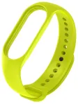 Riff silikoonist rihm Xiaomi Mi Band seeria 3 / 4 / 5 / 6 / 7 jaoks, laimiroheline