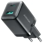 Joyroom JR-TG8 reisilaadija | 45W | GaN | USB-C, USB-A | must