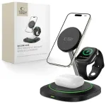 Tech-Protect QI15W-A46 3-in-1 wireless charger | Qi | MagSafe compatible | 20.5W | black