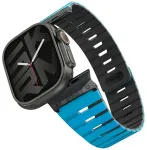 Skinarma Gemini nutikella rihm Apple Watch (44/45/46/49 mm) jaoks | silikoonist | sinine