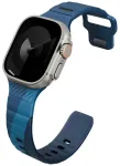 UNIQ Stride De nutikella rihm Apple Watch (44/45/46/49 mm) jaoks | silikoonist | sinine