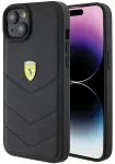 Ferrari FEHCP15MRDUK iPhone 15 Plus 6.7" must k&otilde;va &uuml;mbris Quilted Metal Logo