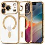 TECH-PROTECT MAGFLEX telefoni&uuml;mbris MagSafe toega iPhone 17 Pro Max jaoks, l&auml;ikiv kuldne