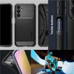 Spigen Rugged Armor telefoni &uuml;mbris Samsung Galaxy A25 (A256) must