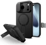 TECH-PROTECT KEVLAR AURA telefoni&uuml;mbris MagSafe toega Apple iPhone 17 Pro Max jaoks, must
