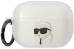 Karl Lagerfeld KLAP2HNIKTCT Airpods Pro 2 (2022|2023) cover transparent Ikonik Karl Lagerfeld