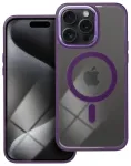 Color Edge Mag telefoni &uuml;mbris MagSafe toega iPhone 15 Pro Max lilla