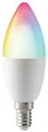 LED-pirn 6W C37 E14 3000k Wi-Fi RGB Tuya BESK