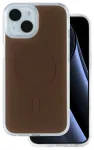 Lowkey Mag telefoni &uuml;mbris MagSafe toega iPhone 12 | iPhone 12 Pro pruun