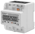 Qoltec Three phase electronic energy consumption meter | 400V | LCD | 4P | DIN rail