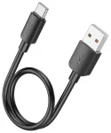 Hoco X96 andmeedastus- ja laadimiskaabel | USB-A kuni USB-C | PD | 27W | 0.25m | must