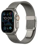 AmazingThing nutikella rihm Apple Watch (38/40/41/42/44/45/46/49 mm) jaoks | roostevaba teras | h&otilde;bedane
