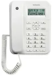 Juhtmega telefon Motorola CT202, valge