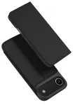 Dux Ducis Skin Pro klappkorpus kaarditaskuga iPhone 17 Air jaoks - must