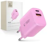 Tech-Protect NCA30 travel charger | 30W | PD, QC | USB-A, USB-C | pink