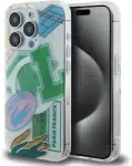 Lacoste LCHMP15LUPAN Hard Case Double Layer Patch telefoni &uuml;mbris iPhone 15 Pro