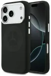 Case Mercedes Silicone Vintage Logo MagSafe for iPhone 17 Pro black