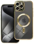Electro Mag telefoni &uuml;mbris MagSafe toega iPhone 15 Pro Max kuldne