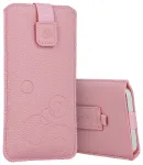 WONDER Deko taskukott (suurus L) Iphone 13 Mini/12 Mini/SE 2020/2022/7/8 roosa