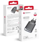 Forcell F-Energy Ultra Slim reisilaadija | 45W | PD, QC, GaN | USB-C | must