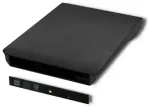 Qoltec External USB 3.0 9.5mm SATA Optical Drive Case | built-in cable
