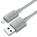 HOCO X107 andmeedastus- ja laadimiskaabel | USB-A kuni Micro USB | 12W | 1m | hall