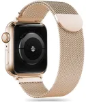 Tech-Protect MilaneseBand nutikella rihm Apple Watch 4/5/6/7/8/9/SE (38/40/41 mm) jaoks | roostevaba teras | kuldne