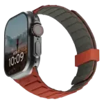 UAG Pathfinder nutikella rihm Apple Watch (42/44/45/46/49 mm) jaoks | silikoonist | hall/oranž
